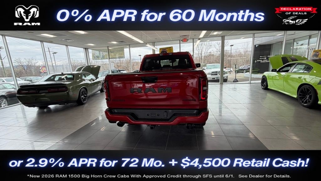New 2026 Ram 1500 Big Horn/Lone Star Pickup