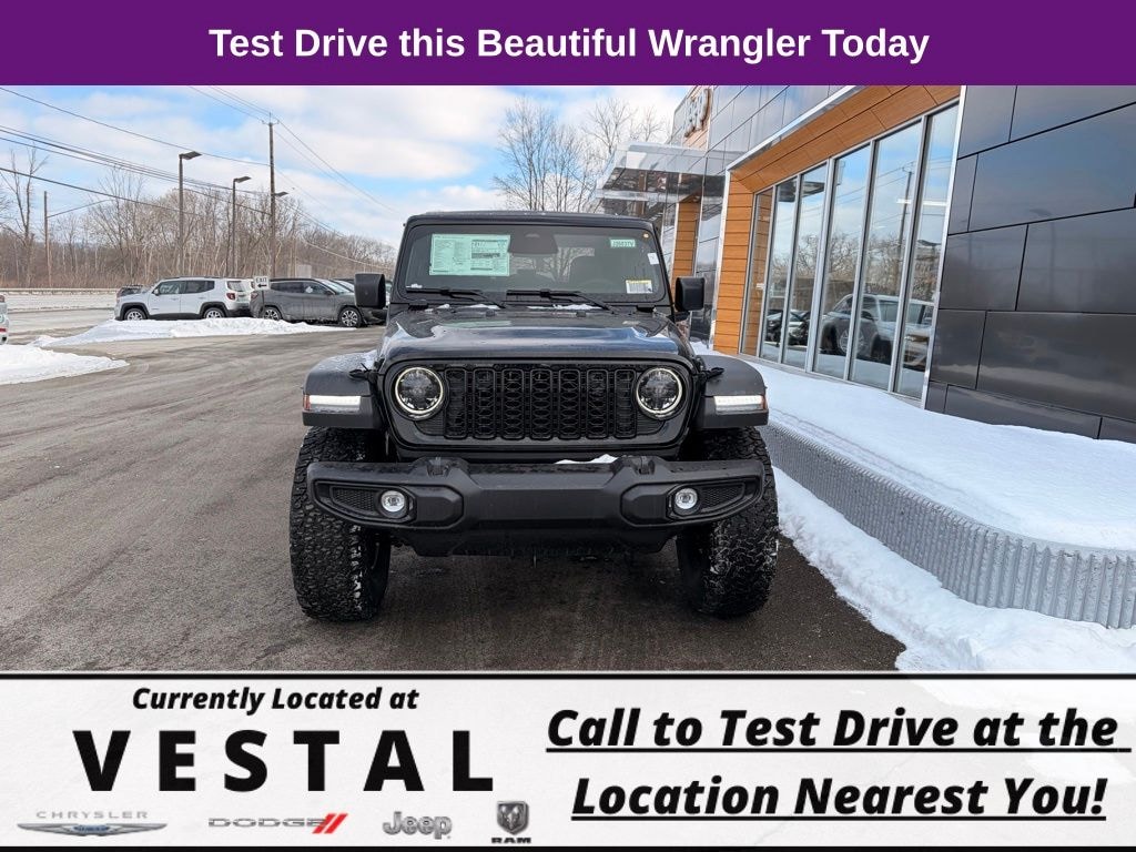New 2026 Jeep Wrangler Willys Sport Utility