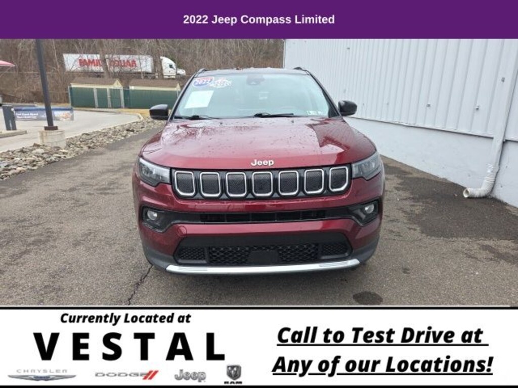 Used 2022 Jeep Compass Limited SUV