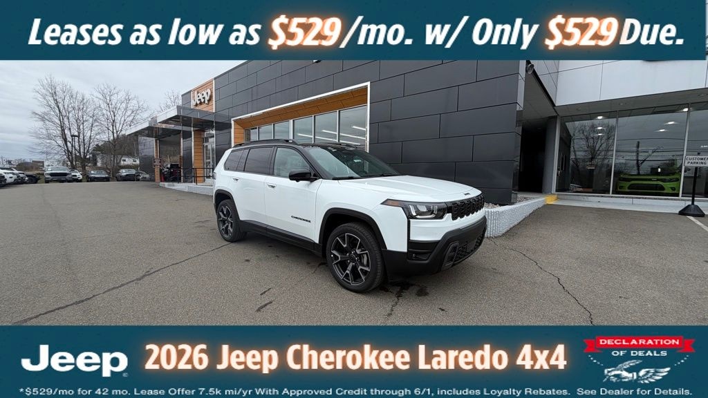 New 2026 Jeep Cherokee Overland Sport Utility