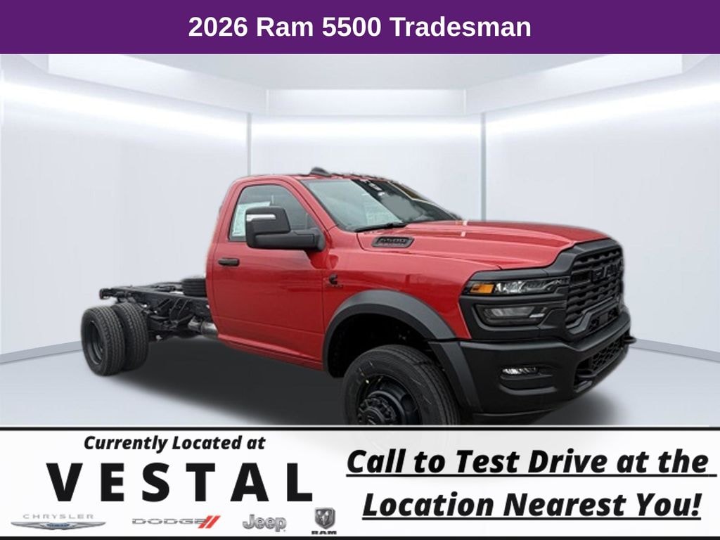 New 2026 Ram 5500HD Tradesman Pickup