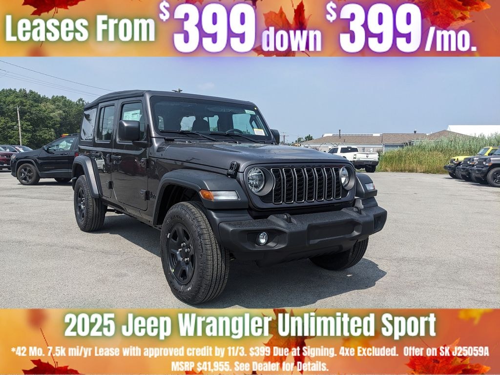 New 2025 Jeep Wrangler Sport Sport Utility
