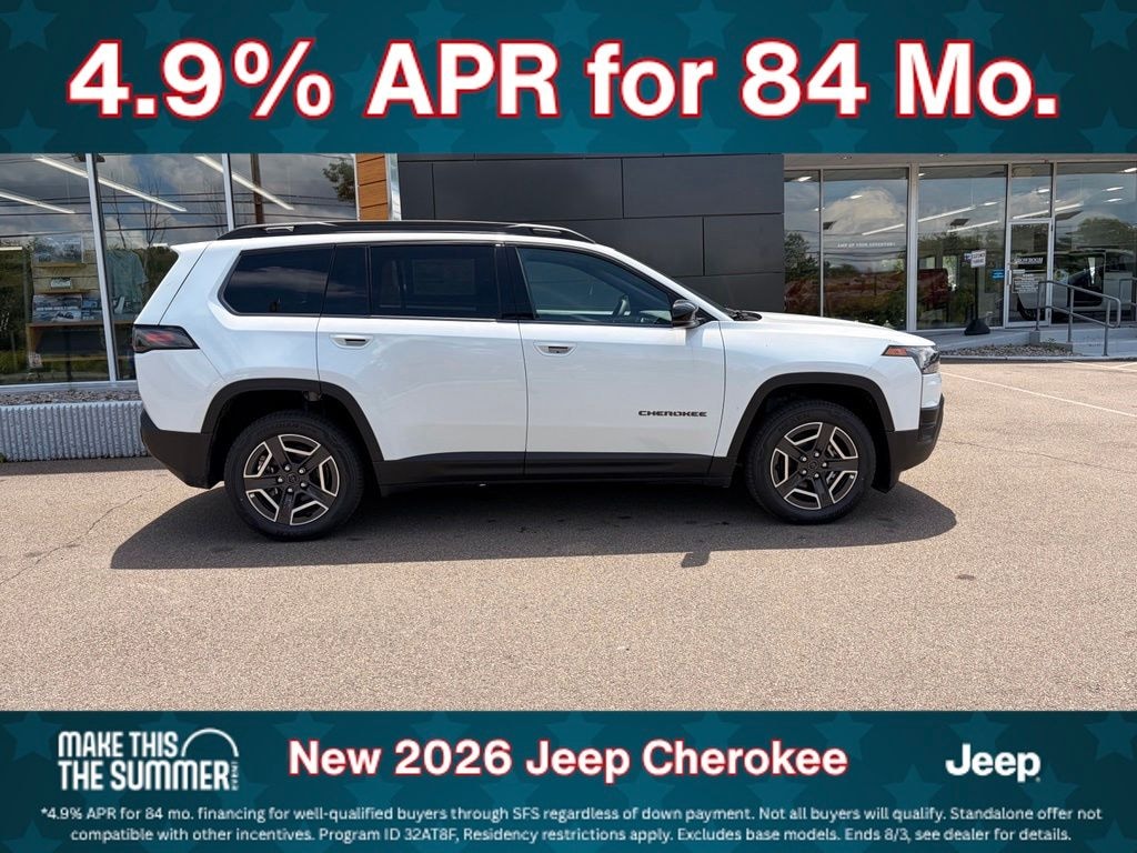 New 2026 Jeep Cherokee Limited Sport Utility