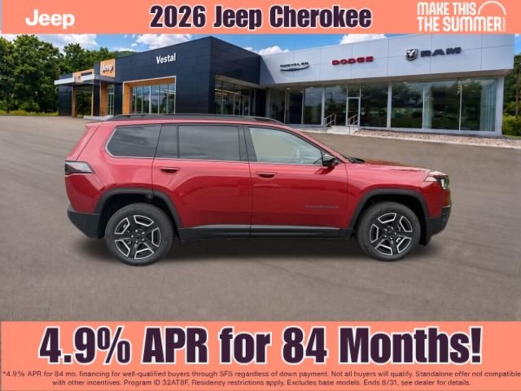 New 2026 Jeep Cherokee Limited Sport Utility