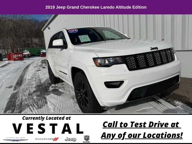 Used 2019 Jeep Grand Cherokee Altitude with VIN 1C4RJFAG6KC590080 for sale in Vestal, NY