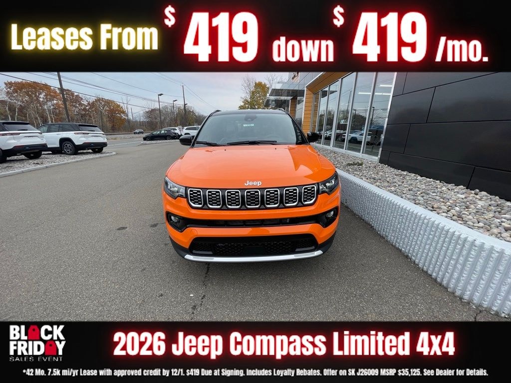 New 2026 Jeep Compass Limited Sport Utility