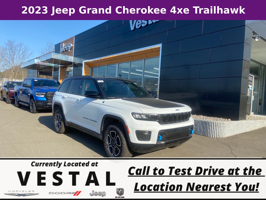 New 2023 Jeep Grand Cherokee Trailhawk 4xe Sport Utility