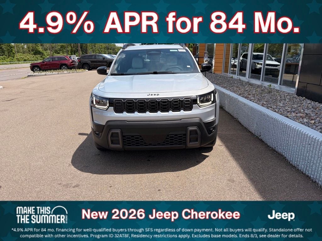 New 2026 Jeep Cherokee Limited Sport Utility