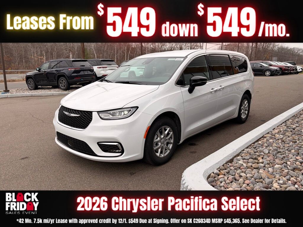 New 2026 Chrysler Pacifica Select Passenger Van
