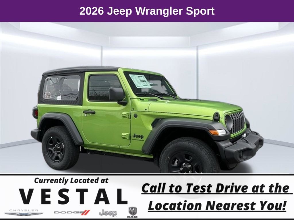 New 2026 Jeep Wrangler Sport Sport Utility