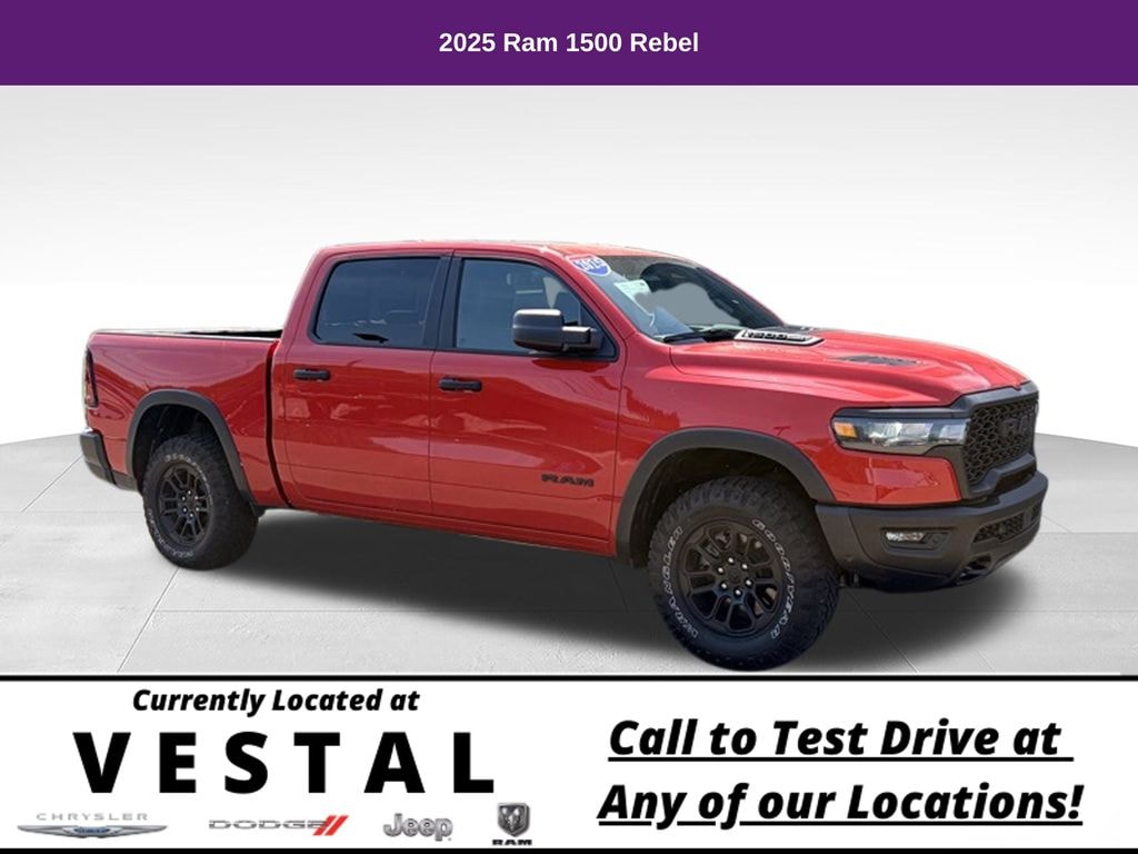 Used 2025 Ram 1500 Rebel Truck Crew Cab