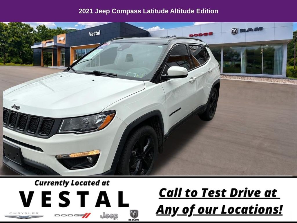 Used 2021 Jeep Compass Latitude SUV