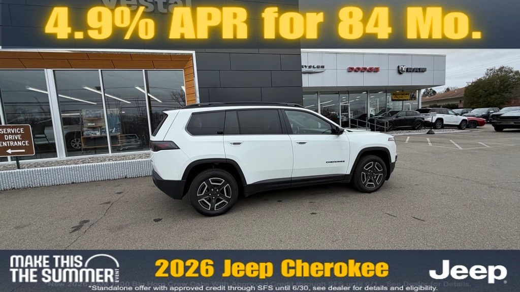 New 2026 Jeep Cherokee Limited Sport Utility