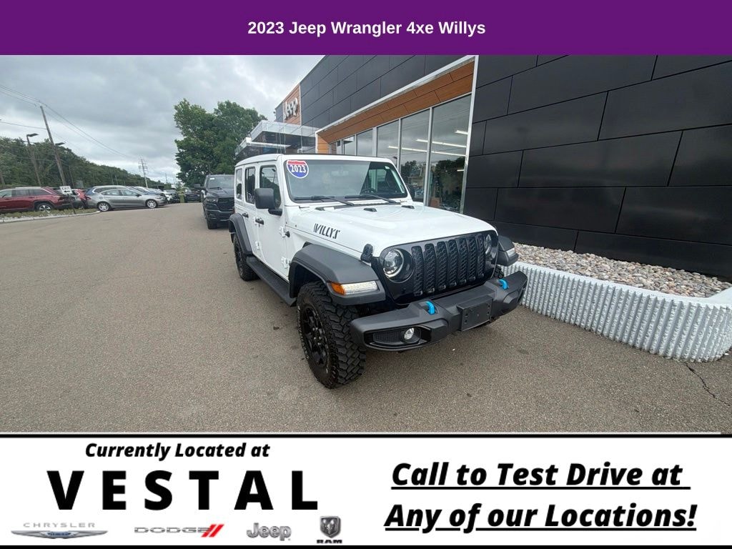 Used 2023 Jeep Wrangler 4xe Willys 4xe SUV