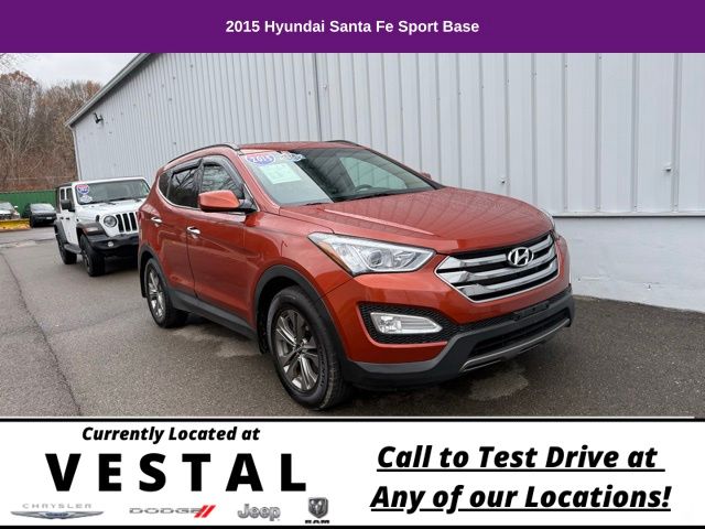 Used 2015 Hyundai Santa Fe Sport with VIN 5XYZUDLB5FG251406 for sale in Vestal, NY
