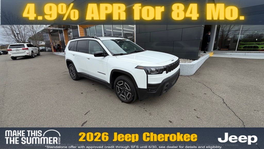 New 2026 Jeep Cherokee Limited Sport Utility