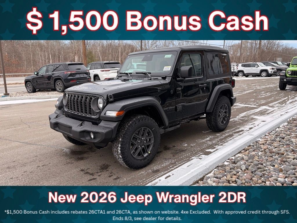 New 2026 Jeep Wrangler Sport S Sport Utility