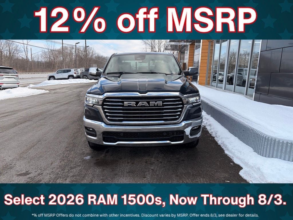 New 2026 Ram 1500 Laramie Pickup