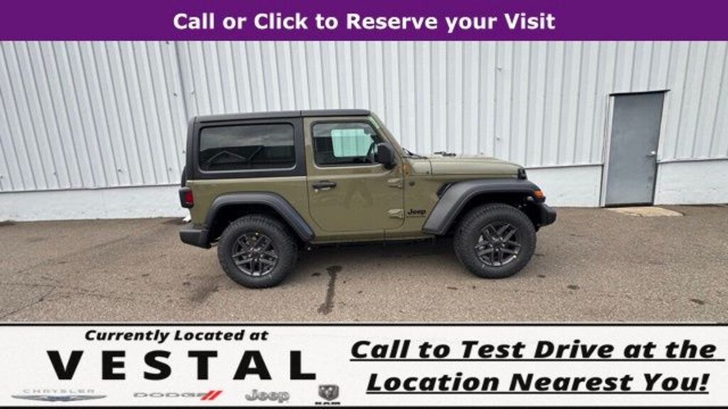 New 2026 Jeep Wrangler Sport S Sport Utility