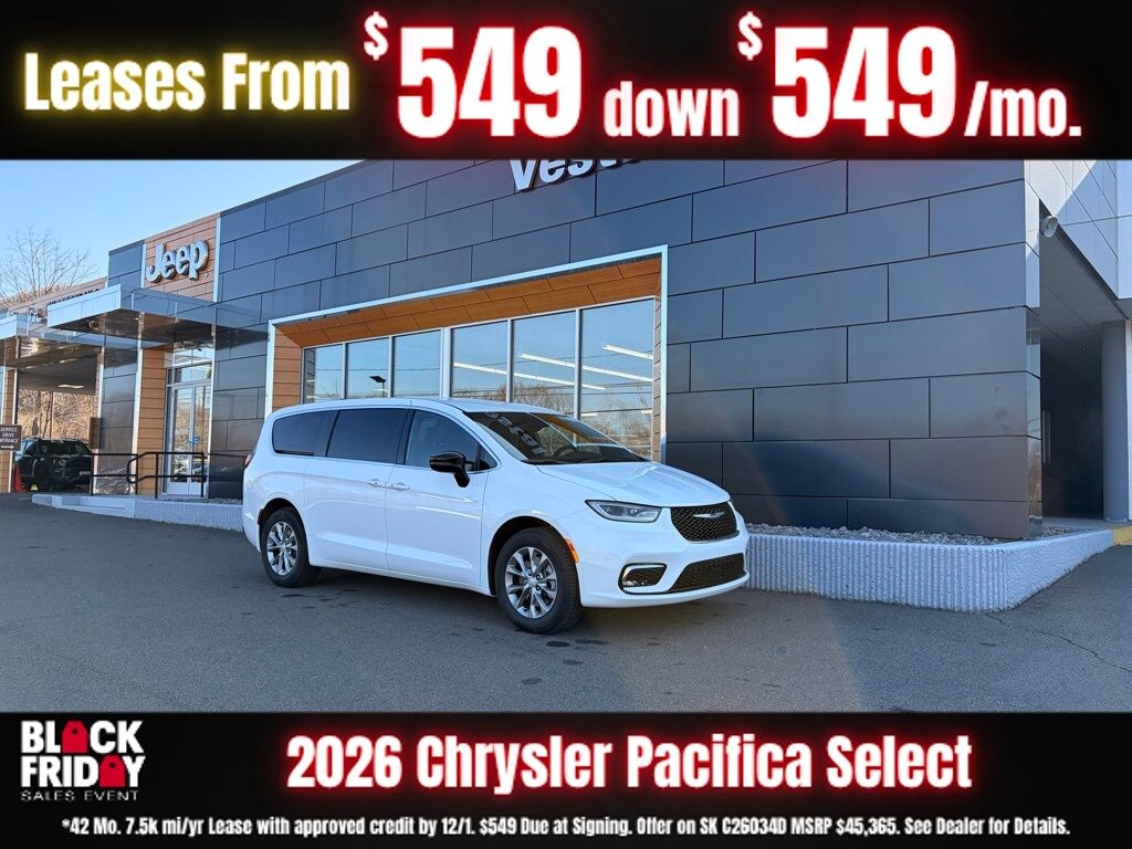 New 2026 Chrysler Pacifica Select Passenger Van