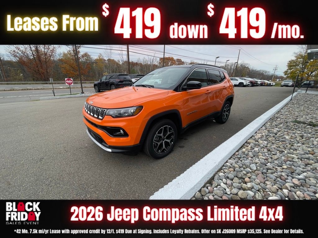 New 2026 Jeep Compass Limited Sport Utility