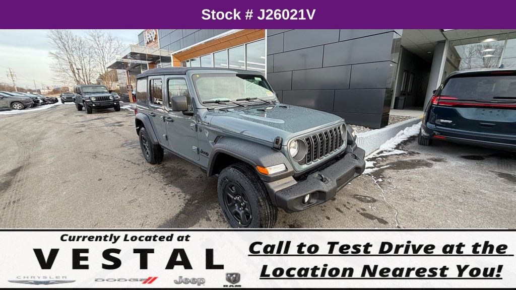 New 2026 Jeep Wrangler Sport Sport Utility