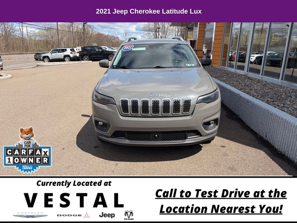Used 2021 Jeep Cherokee Latitude Lux SUV