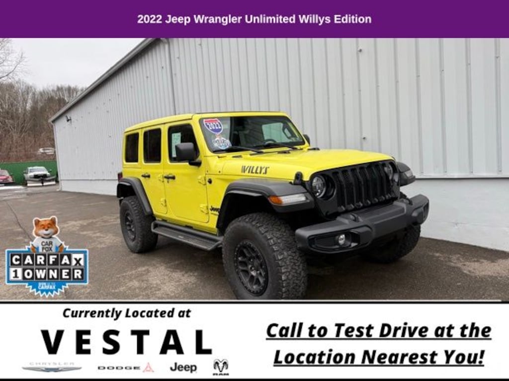 Used 2022 Jeep Wrangler Unlimited Sport SUV