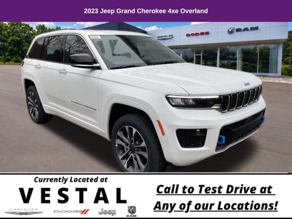 Used 2023 Jeep Grand Cherokee 4xe Overland SUV