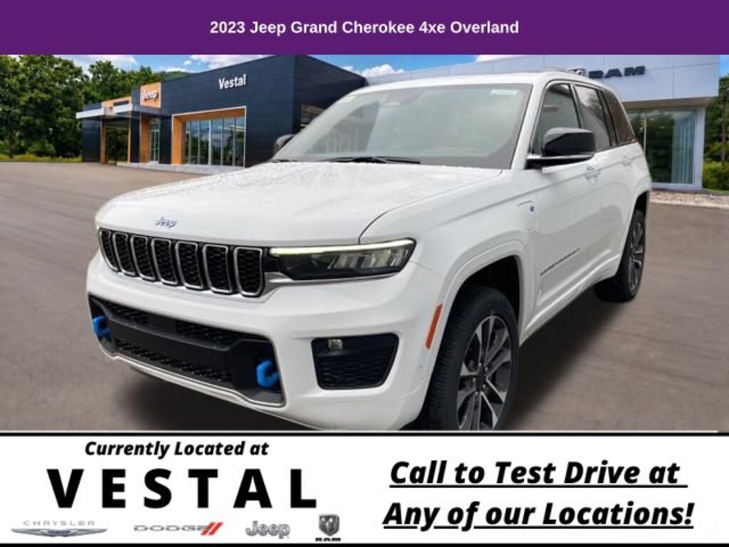 Used 2023 Jeep Grand Cherokee 4xe Overland SUV
