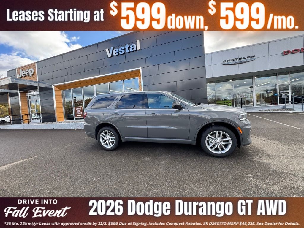 New 2026 Dodge Durango GT Sport Utility