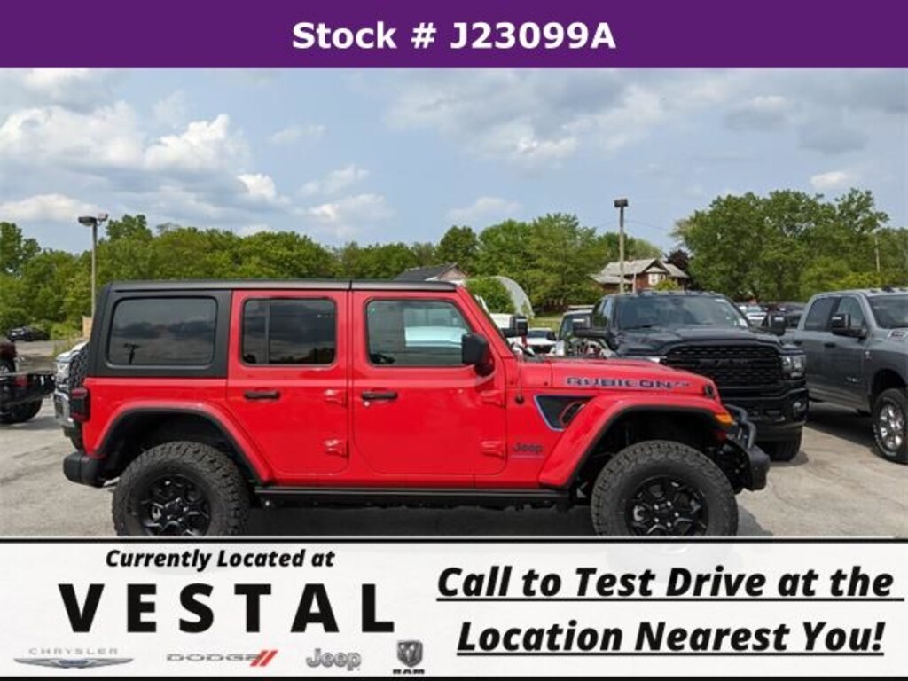 New 2023 Jeep Wrangler Rubicon 20th Anniversary Edition 4xe Sport Utility