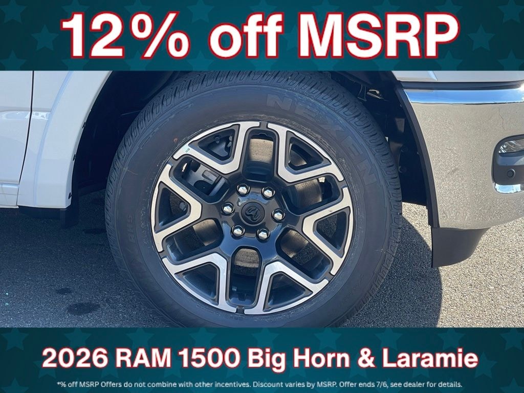New 2026 Ram 1500 Laramie Pickup