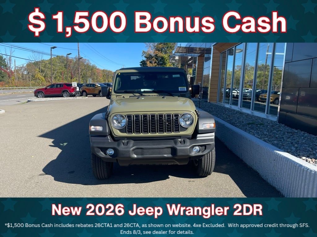 New 2026 Jeep Wrangler Sport S Sport Utility