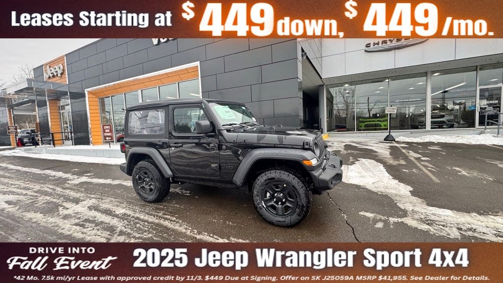 New 2025 Jeep Wrangler Sport Sport Utility