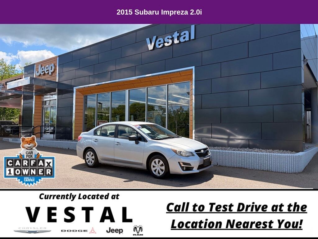 Used 2015 Subaru Impreza 2.0i 4dr (M5) Sedan