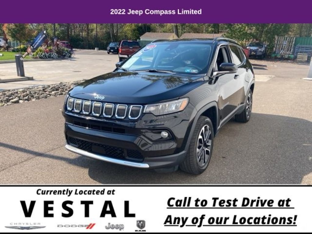Used 2022 Jeep Compass Limited SUV