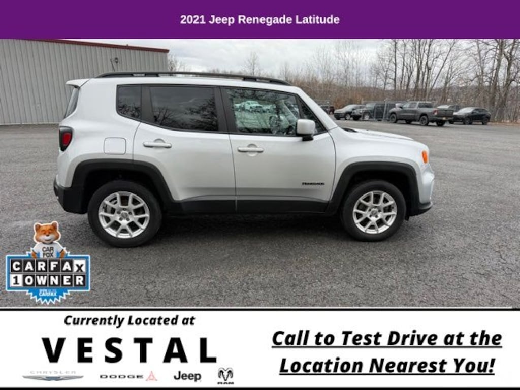 Used 2021 Jeep Renegade Latitude SUV