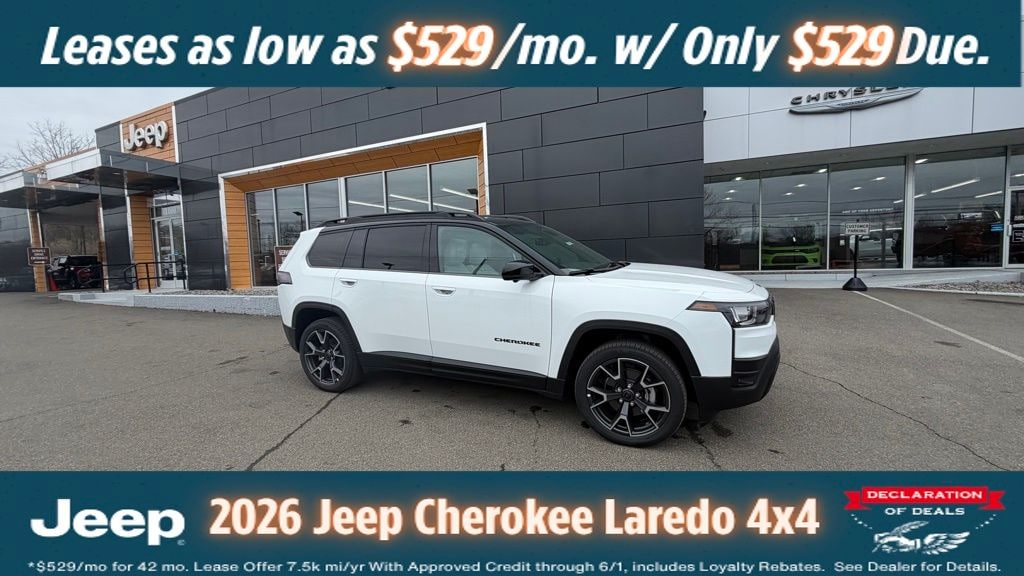 New 2026 Jeep Cherokee Overland Sport Utility