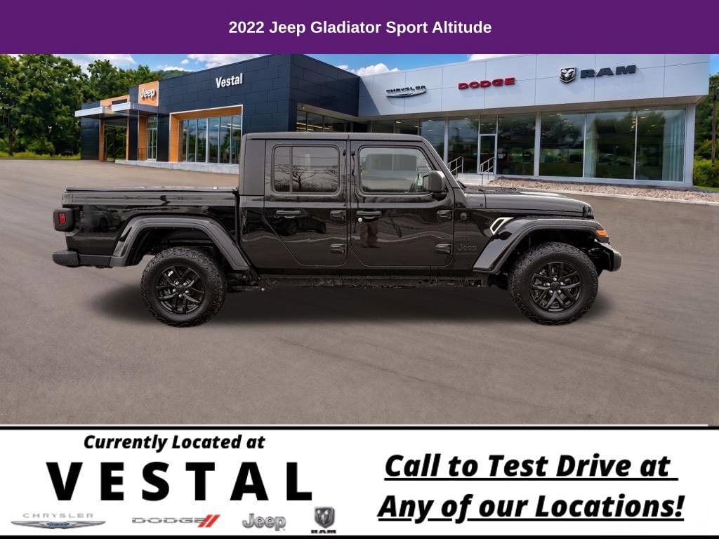Used 2022 Jeep Gladiator Sport Truck Crew Cab