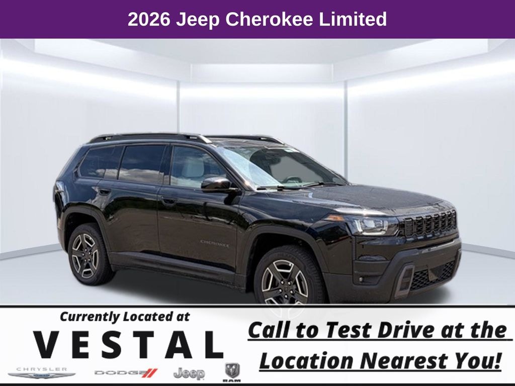 New 2026 Jeep Cherokee Limited Sport Utility