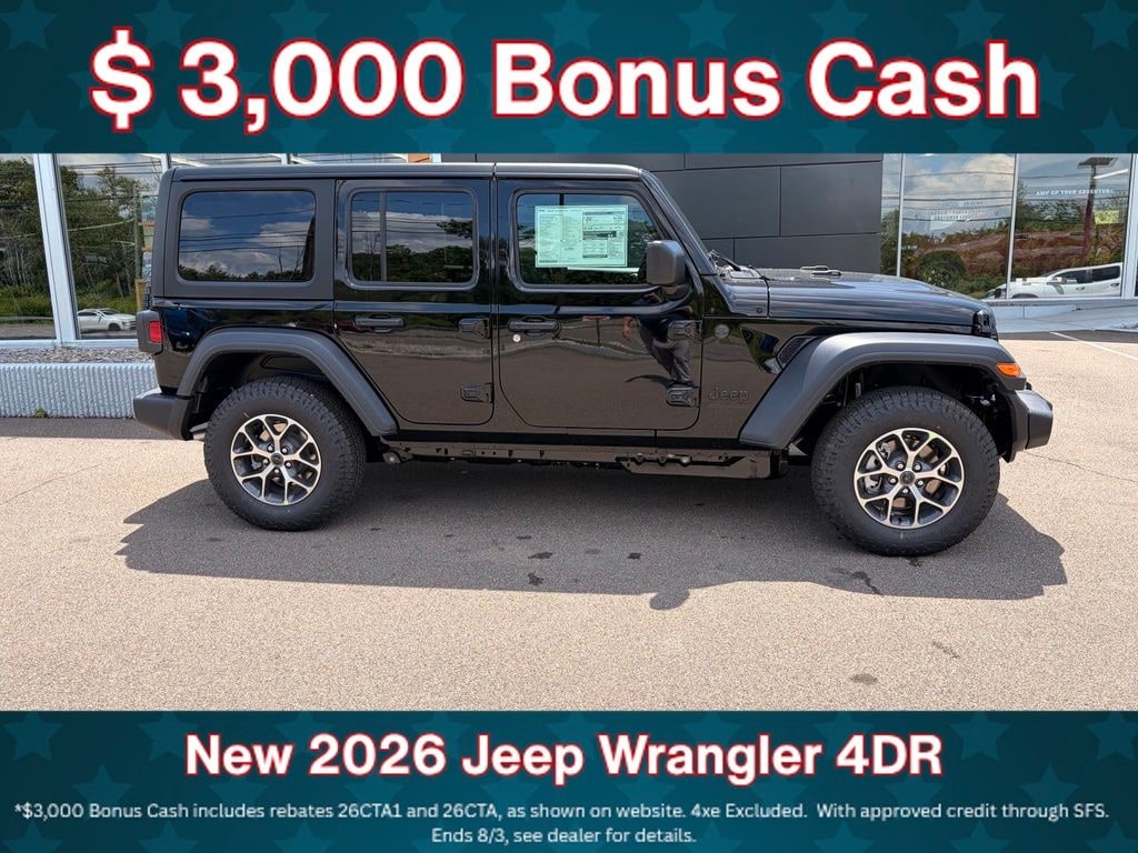 New 2026 Jeep Wrangler Sport S Sport Utility