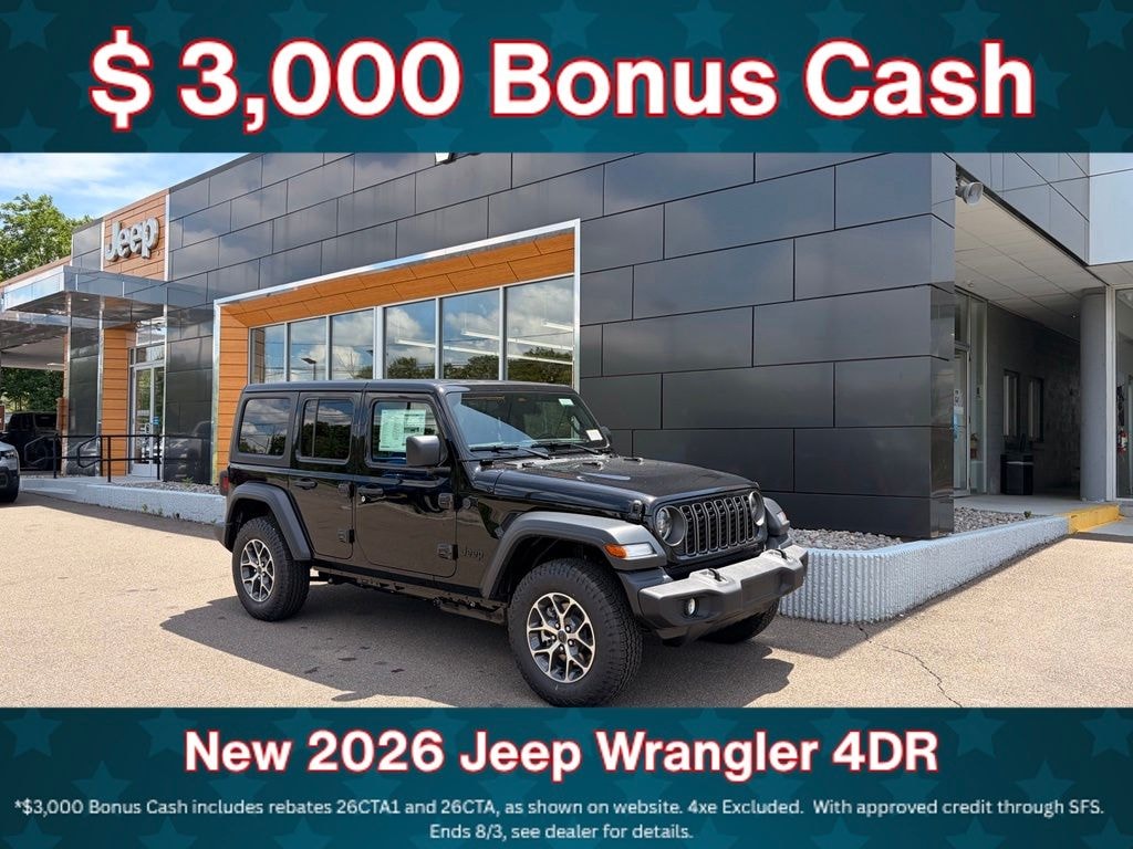 New 2026 Jeep Wrangler Sport S Sport Utility