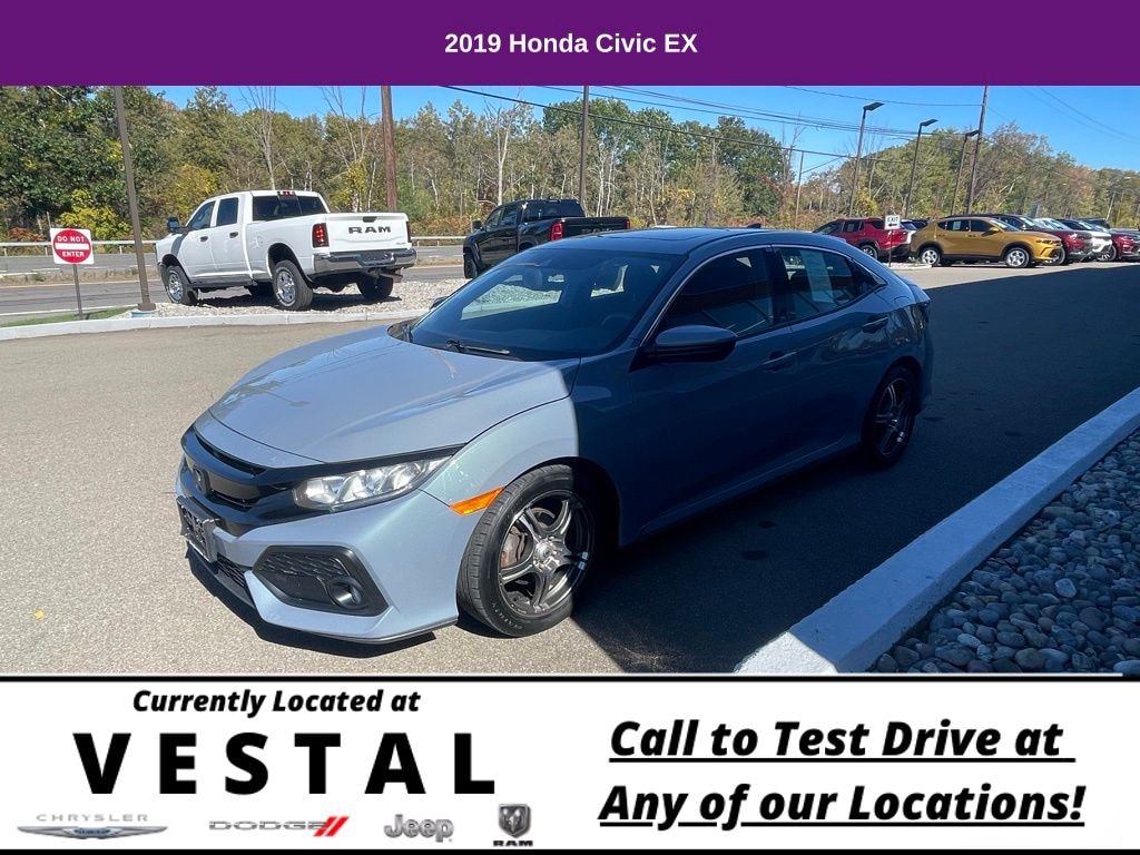 Used 2019 Honda Civic EX Hatchback