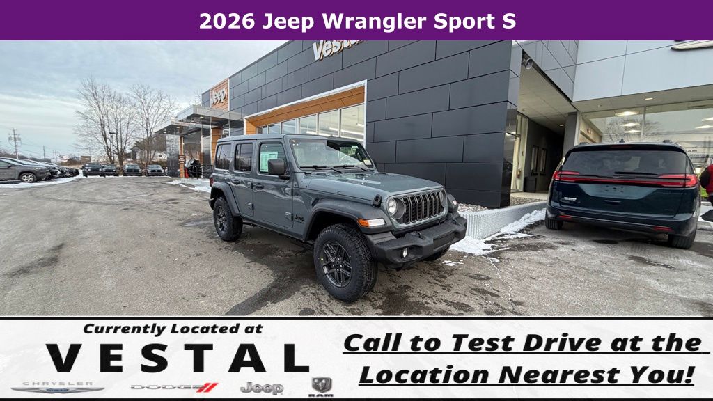 2026 Jeep Wrangler 4-Door Sport S's photo