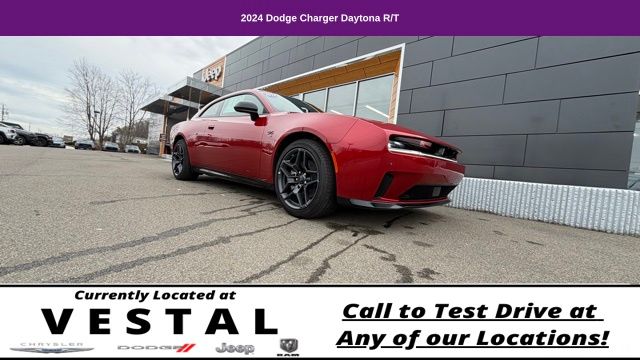 Used 2024 Dodge Charger Daytona R/T with VIN 2C3CDBCK8RR207088 for sale in Vestal, NY