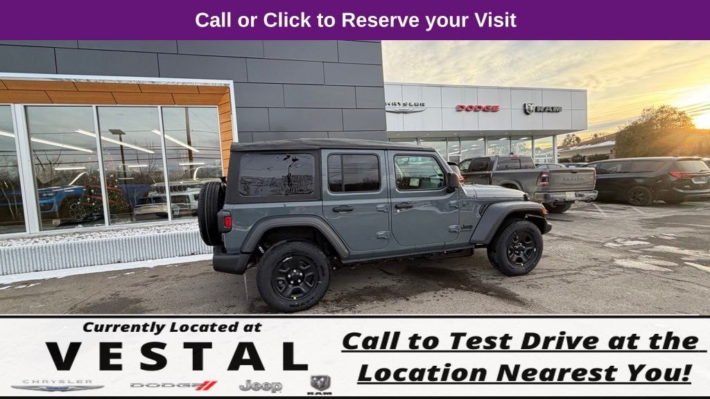 New 2026 Jeep Wrangler Sport Sport Utility