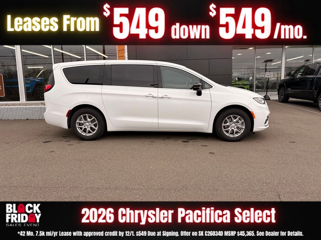 New 2026 Chrysler Pacifica Select Passenger Van