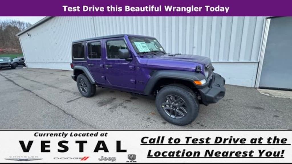 New 2026 Jeep Wrangler Sport S Sport Utility