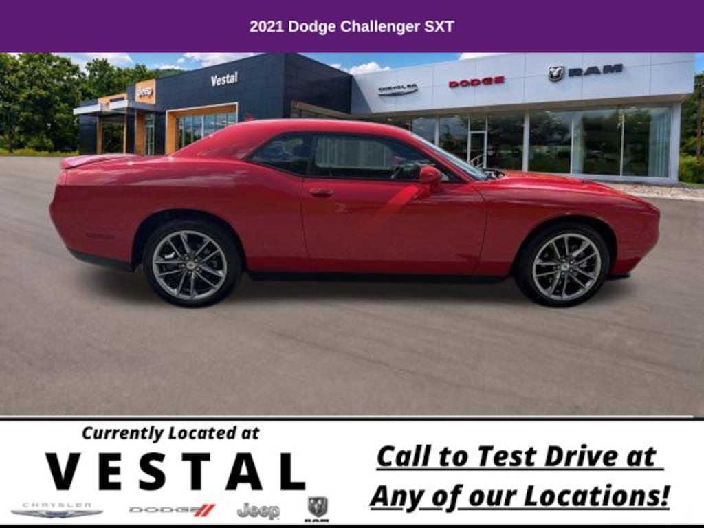 Used 2021 Dodge Challenger SXT Coupe